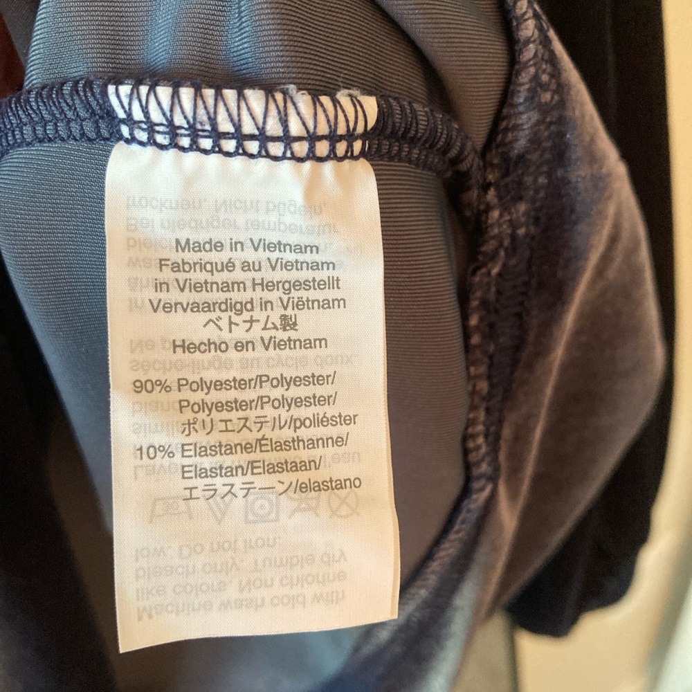 Madewell Navy Velvet Sweatshirt - Picture 6 of 6